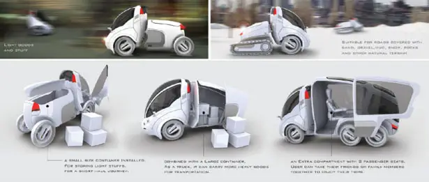 Citi.Transmitter Community Vehicle System by Vincent Chan