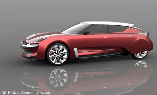 Citroen DS Revival Concept Car by Jean-Louis Bui