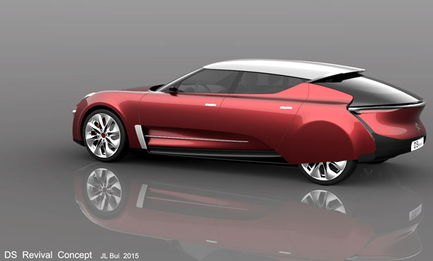 Citroen DS Revival Concept Car by Jean-Louis Bui