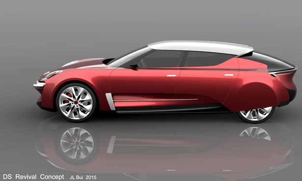 Citroen DS Revival Concept Car by Jean-Louis Bui