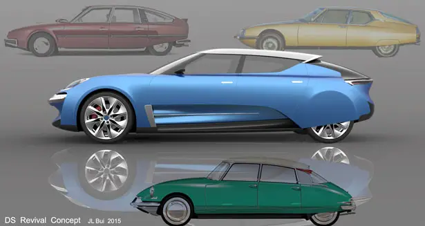 Citroen DS Revival Concept Car by Jean-Louis Bui