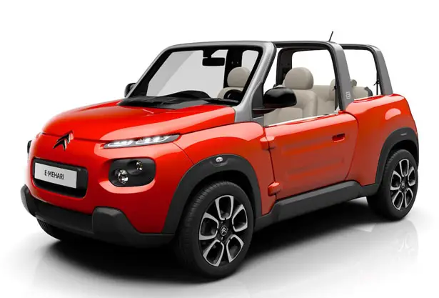 Citroen e-Mehari all electric concept car