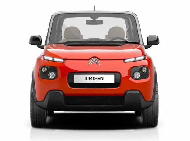 Citroen e-Mehari all electric concept car