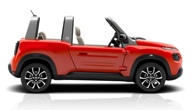 Citroen e-Mehari all electric concept car