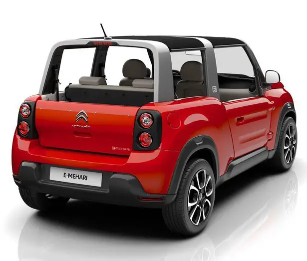 Citroen e-Mehari all electric concept car