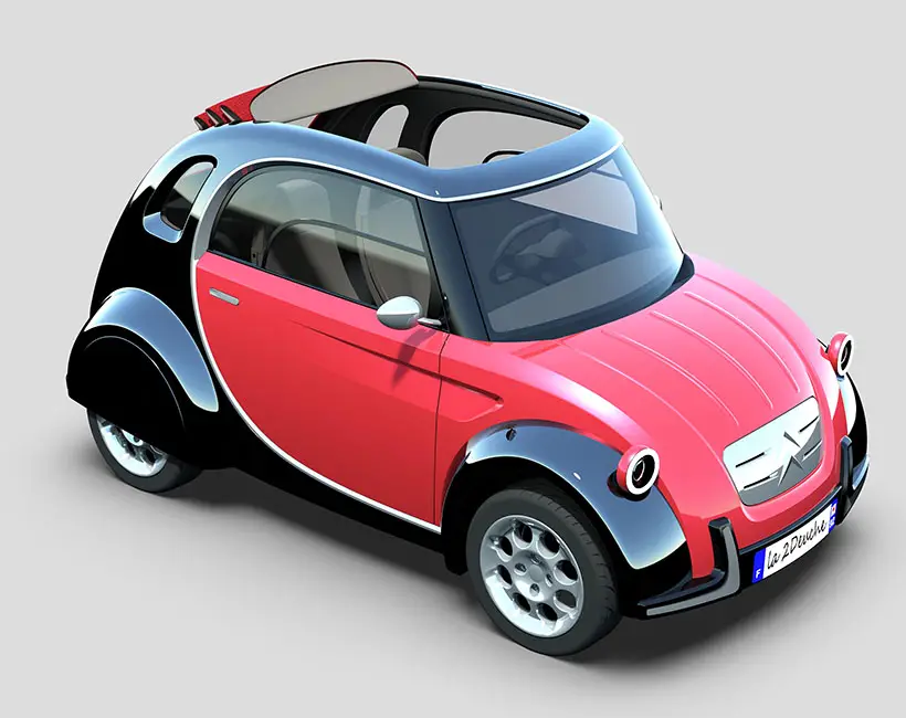 Citroën La 2Deuche Concept by Jean-Louis Bui