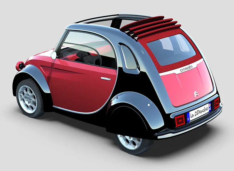 Citroën La 2Deuche Concept by Jean-Louis Bui