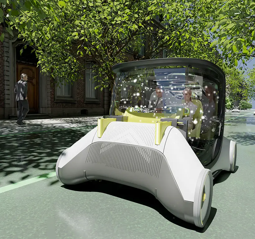 Futuristic Citroën La météo 'Weather Project' EV