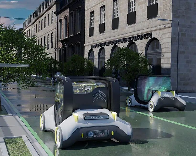 Futuristic Citroën La météo 'Weather Project' EV