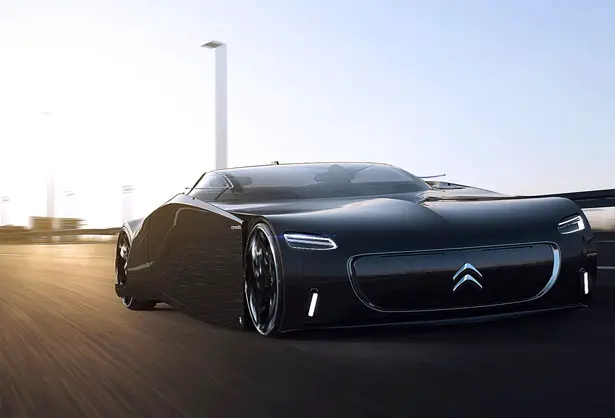 Neutron Concept Car Proposal for Citroën by Grigory Butin - Tuvie Design