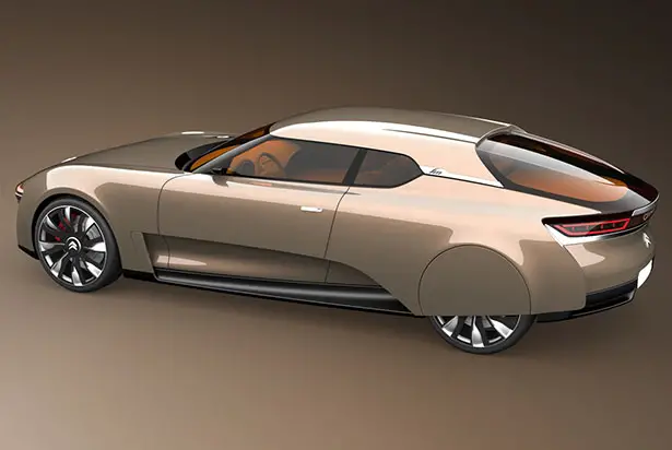 Citroën SM Revival Concept Car by Jean-Louis Bui