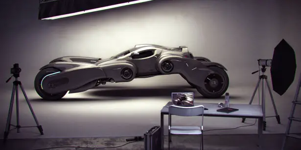 Futuristic Citroen Taranis Two Seater Off-Road Racer Concept