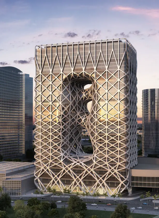 City of Dreams Hotel Tower by Zaha Hadid Architects