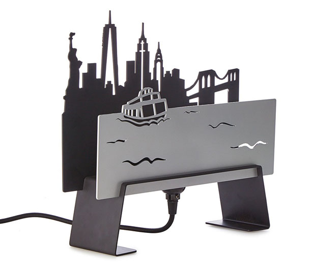 City Skyline Lamp