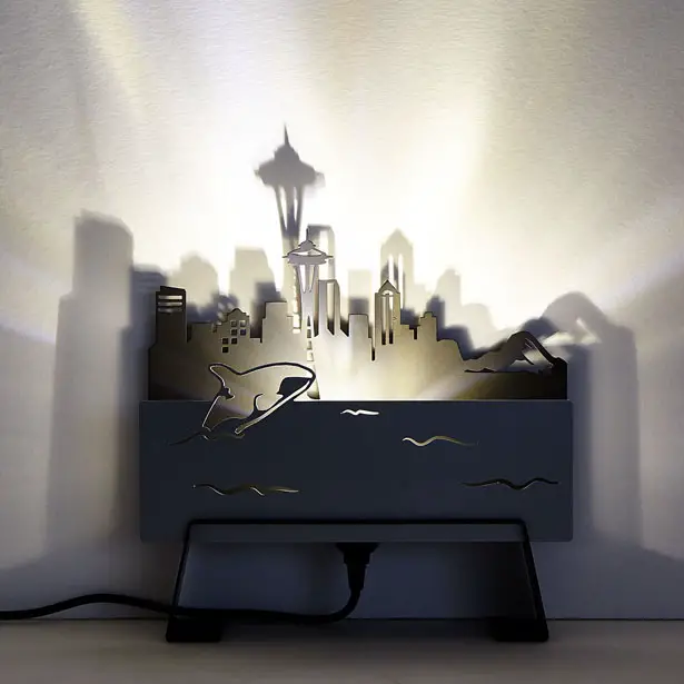 City Skyline Lamp