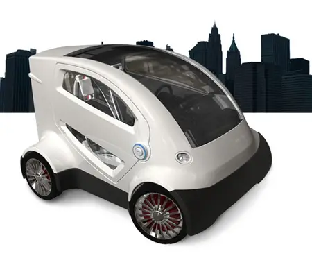 cityAnt electric car for rental