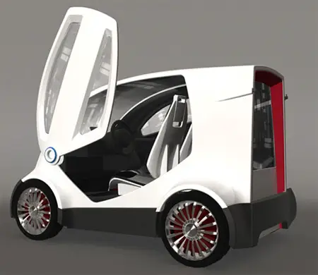 cityAnt electric car for rental