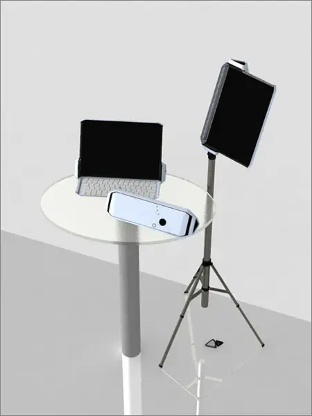 CLEF Digital Music Note Stand Concept