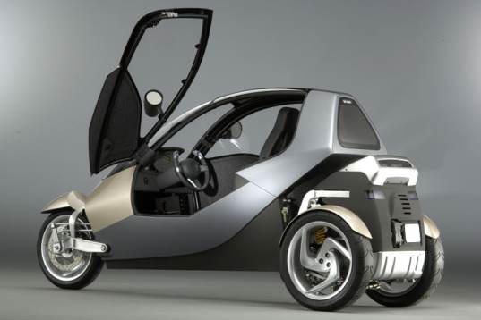 clever three wheeler vehicle concept