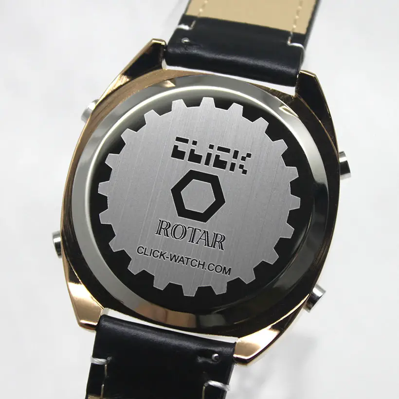 Futuristic Click Drum Watch