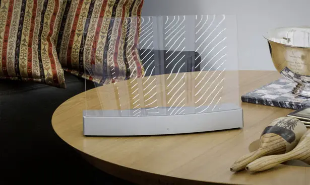 Elegant Clio Invisible Speaker with Edge Motion Technology