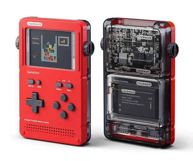 Clockwork GameShell - Open Source Portable Retro Game Console