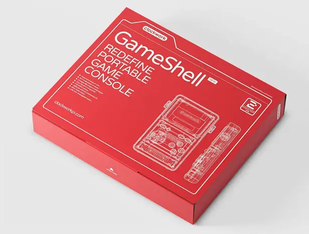 Clockwork GameShell - Open Source Portable Retro Game Console