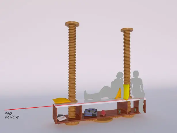 Clockwork Joinery Multifunctional Furniture Concept by David Hashimoto