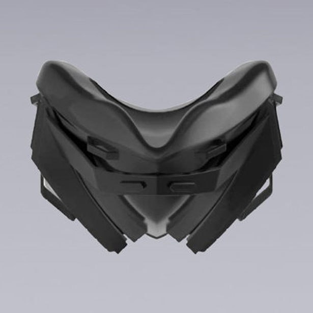 Non-Smart Futuristic Looking Face Mask Design Delivers Cyberpunk Vibe