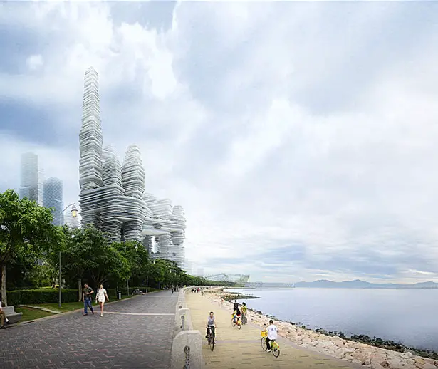 Cloud Citizen for Shenzhen Bay Super City Competition by Urban Future and CR-Design