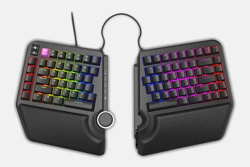 Cloud Nine ErgoTKL Ergonomic Split Mechanical Keyboard