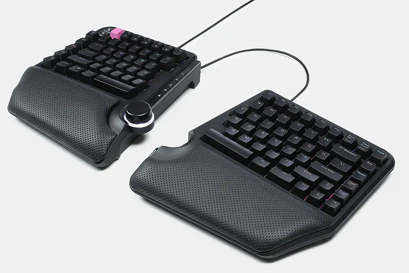 Cloud Nine ErgoTKL Ergonomic Split Mechanical Keyboard