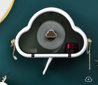 Transparent Cloud Shaped Toilet Paper Dispenser for Your Bathroom