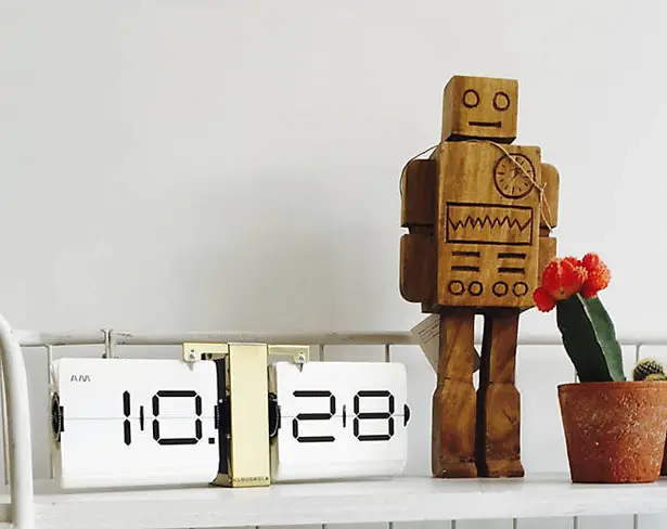 Cloudnola Flipping Out Clock By Bliss Product Design