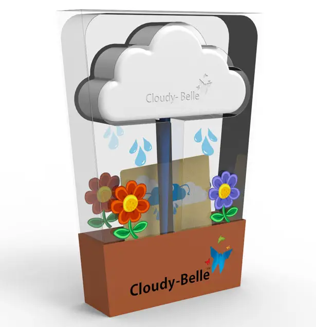 Cloudy Belle Plant Pot Decoration