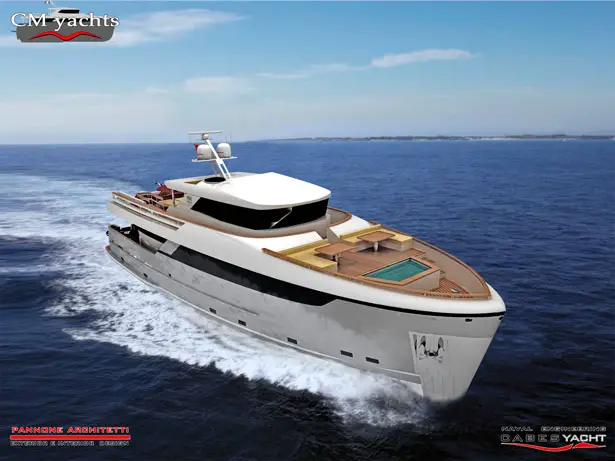 CM Yachts Nethuns 80 Yacht by Pannone Architetti
