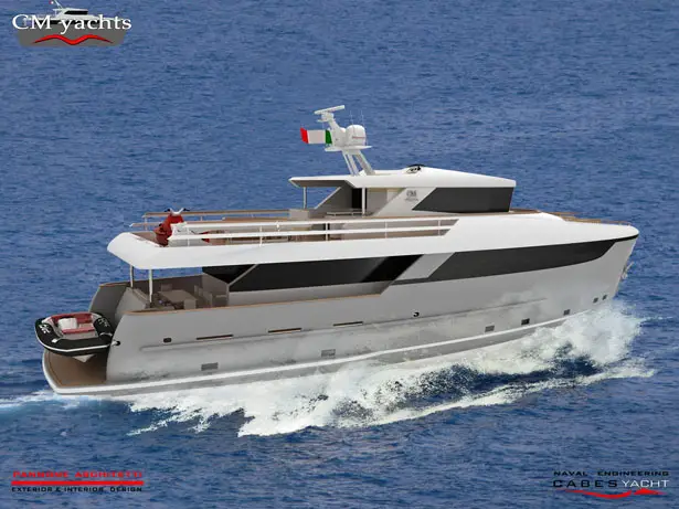 CM Yachts Nethuns 80 Yacht by Pannone Architetti