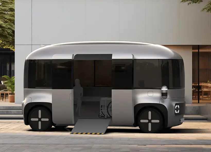 COACH ATOZ - Autonomous Driving Shuttle Bus by Disegno T9