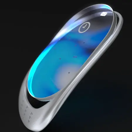 cobalto futuristic mobile phone