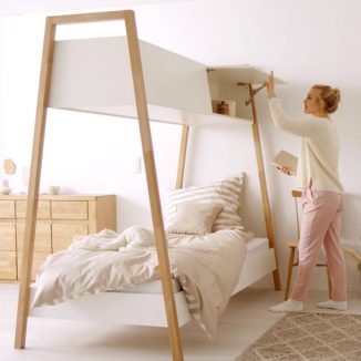 OTTO COBBO Bed Features Nordic-Inspired Design with Its Simplicity