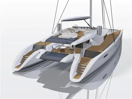 code e luxury eco friendly catamaran