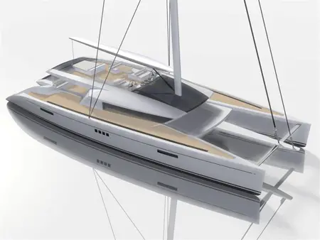 code e luxury eco friendly catamaran