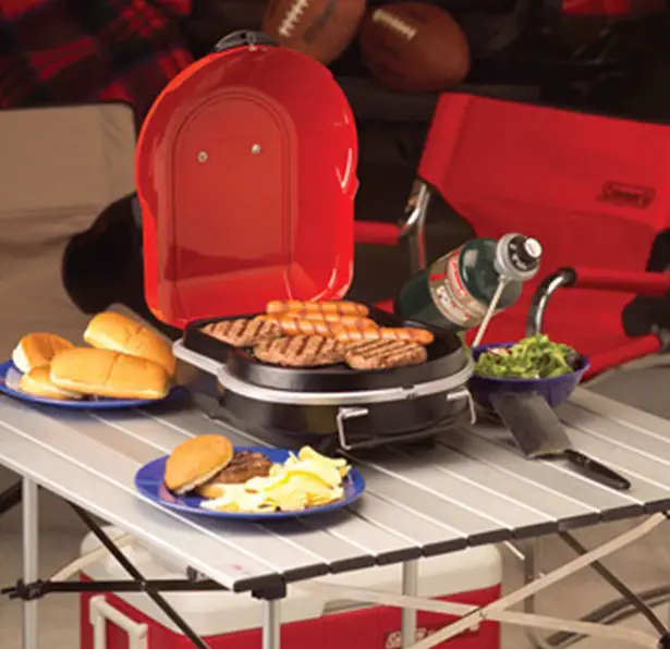 Coleman Fold N Go Instastart Grill Features Foldable Design for Easy Transport