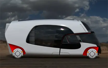 Colim Caravan Concept : A Cool Combination of A Car and A Caravan Camper