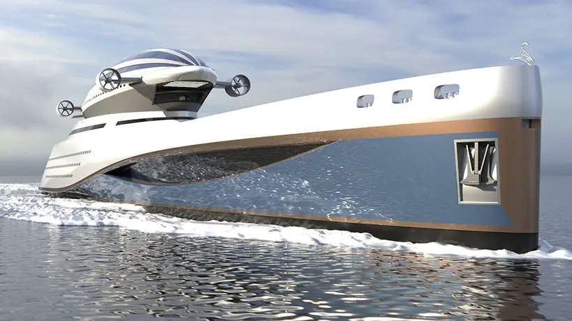 Colossea Mega Yacht by Lazzarini Design Studio