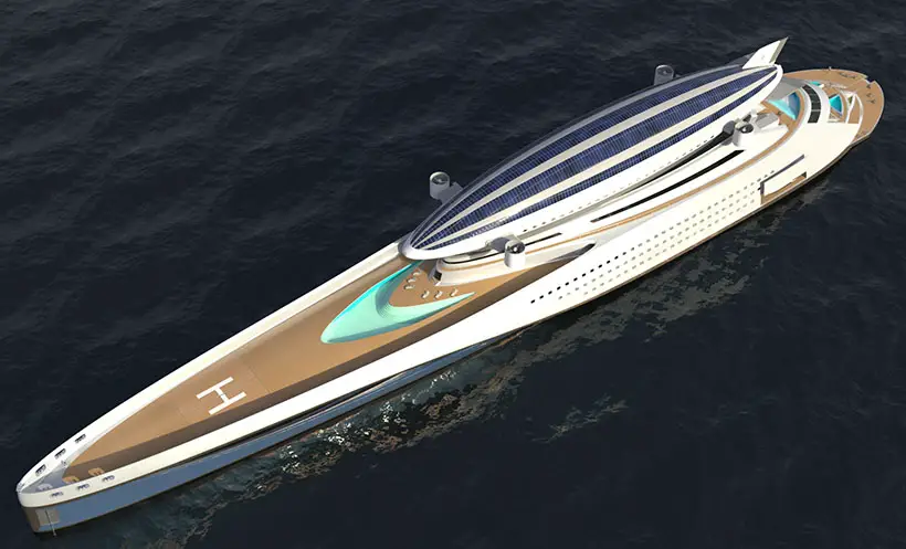 Colossea Mega Yacht by Lazzarini Design Studio
