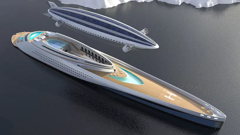 Colossea Mega Yacht by Lazzarini Design Studio