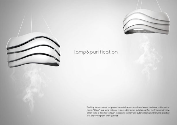 Comfort Cloud - Lamp and Air Purification by Yimu Yang, Yunpeng Li, and Jiaqi Li