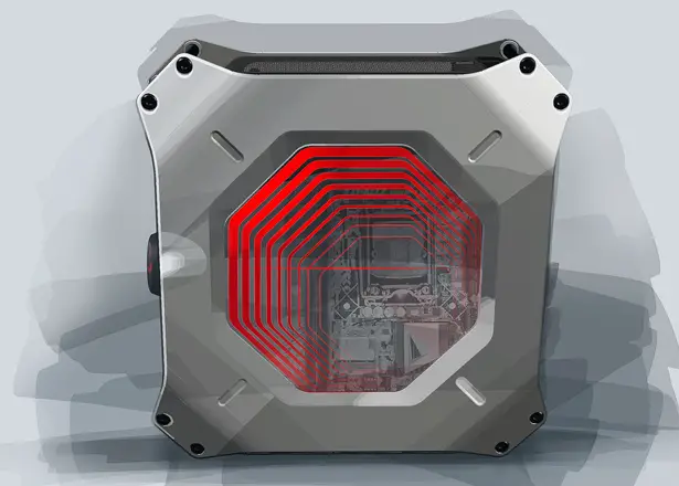 Compact Gaming PC Design for AS Rock by BMW Group DesignworksUSA