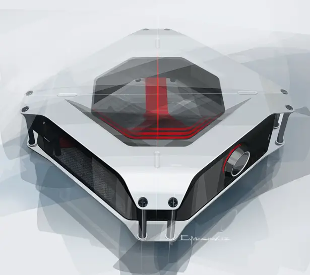 Compact Gaming PC Design for AS Rock by BMW Group DesignworksUSA